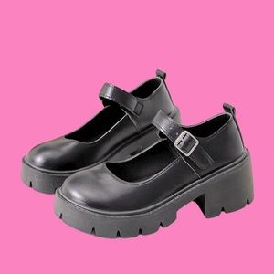 MaryJane Lug Sole Boots